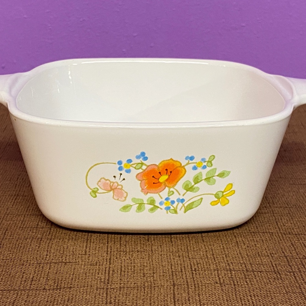 Vintage Corelle Wildflower Mini Casserole Dish